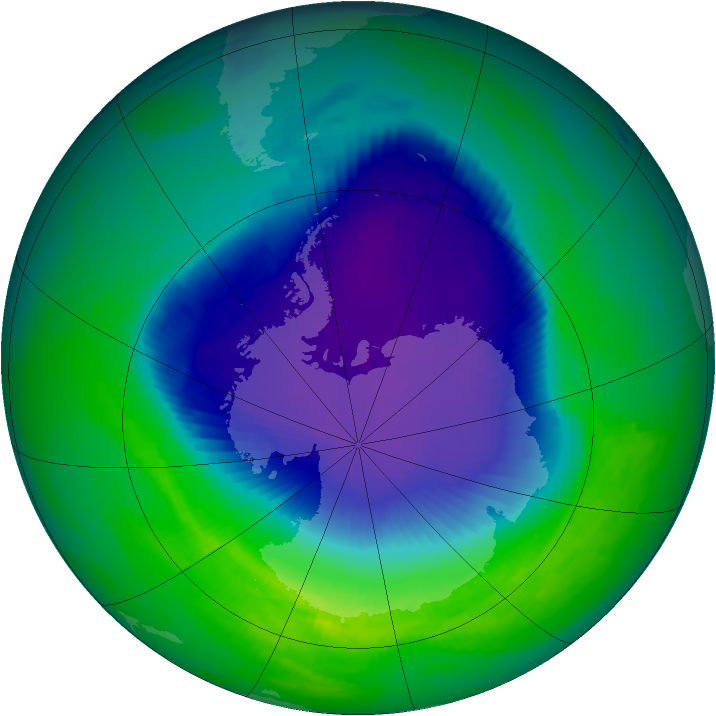 Ozone Map 1993-11-03